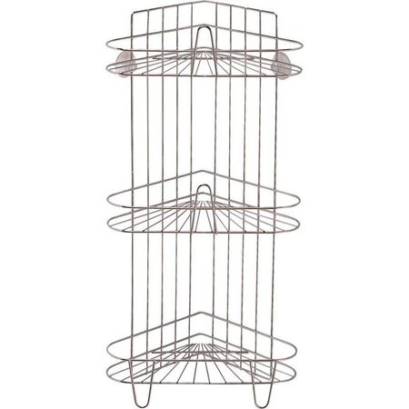 SIMPLE SPACES Shower Caddy 3Tier Chrome SS-SC3-29-CH-3L